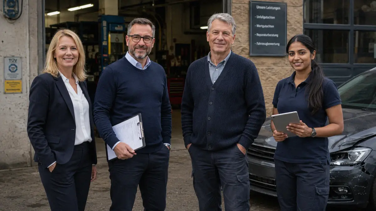 Kfz-Sachverständigen-Team in Bonn — DAT-zertifiziert, Claimondo-Partner